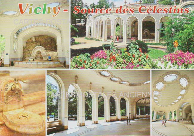 Cartes postales anciennes > CARTES POSTALES > carte postale ancienne > cartes-postales-ancienne.com  Vichy