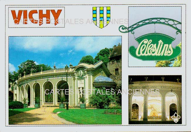 Cartes postales anciennes > CARTES POSTALES > carte postale ancienne > cartes-postales-ancienne.com  Vichy