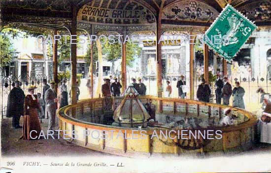 Cartes postales anciennes > CARTES POSTALES > carte postale ancienne > cartes-postales-ancienne.com  Vichy