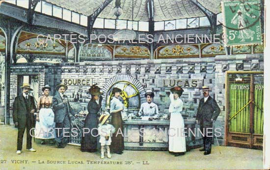 Cartes postales anciennes > CARTES POSTALES > carte postale ancienne > cartes-postales-ancienne.com  Vichy