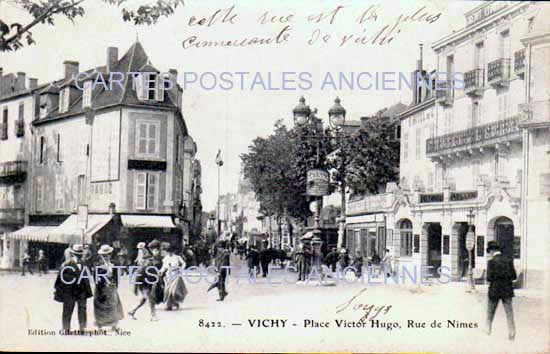 Cartes postales anciennes > CARTES POSTALES > carte postale ancienne > cartes-postales-ancienne.com Auvergne rhone alpes Allier Vichy