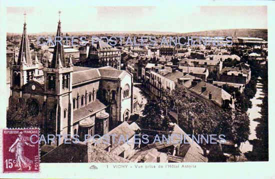 Cartes postales anciennes > CARTES POSTALES > carte postale ancienne > cartes-postales-ancienne.com Allier 03 Vichy