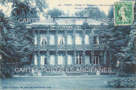 Cartes postales anciennes > CARTES POSTALES > carte postale ancienne > cartes-postales-ancienne.com Allier 03 Vichy