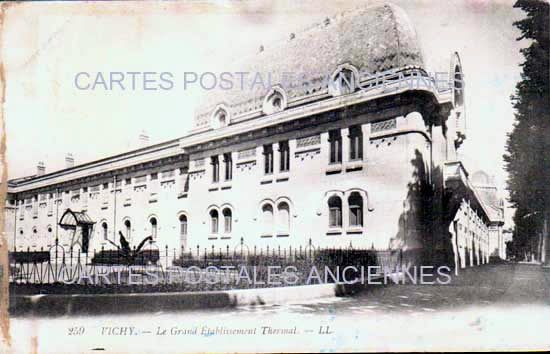 Cartes postales anciennes > CARTES POSTALES > carte postale ancienne > cartes-postales-ancienne.com  Vichy