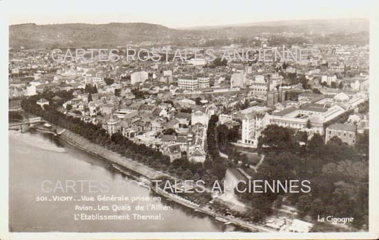 Cartes postales anciennes > CARTES POSTALES > carte postale ancienne > cartes-postales-ancienne.com  Vichy