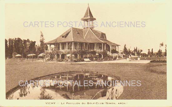 Cartes postales anciennes > CARTES POSTALES > carte postale ancienne > cartes-postales-ancienne.com  Vichy