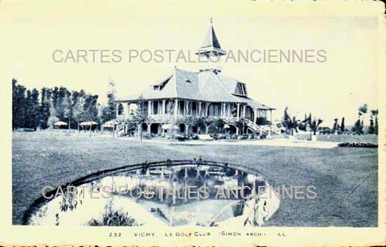 Cartes postales anciennes > CARTES POSTALES > carte postale ancienne > cartes-postales-ancienne.com  Vichy