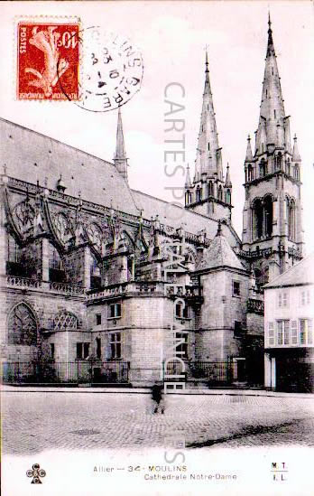 Cartes postales anciennes > CARTES POSTALES > carte postale ancienne > cartes-postales-ancienne.com  Moulins