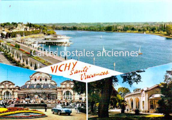 Cartes postales anciennes > CARTES POSTALES > carte postale ancienne > cartes-postales-ancienne.com  Vichy