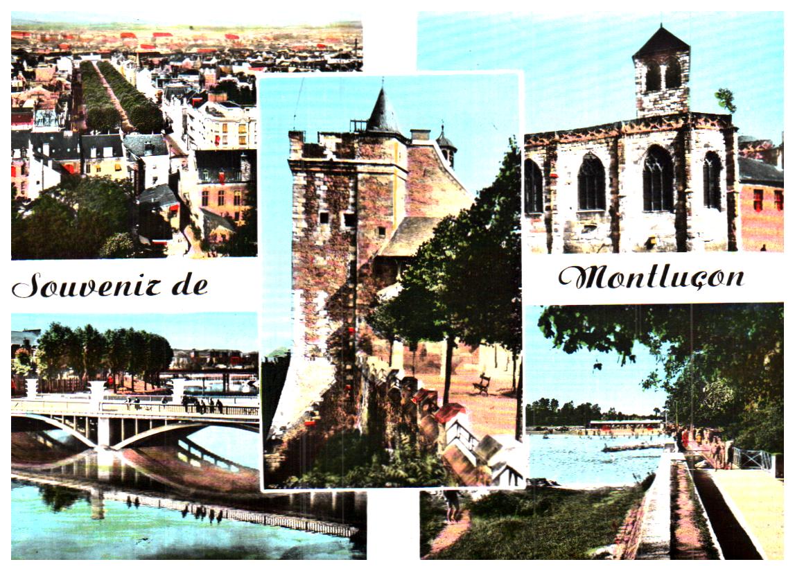 Cartes postales anciennes > CARTES POSTALES > carte postale ancienne > cartes-postales-ancienne.com  Montlucon