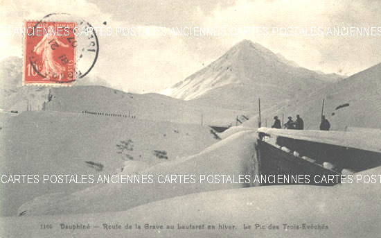 Cartes postales anciennes > CARTES POSTALES > carte postale ancienne > cartes-postales-ancienne.com Provence alpes cote d'azur Hautes alpes La Grave