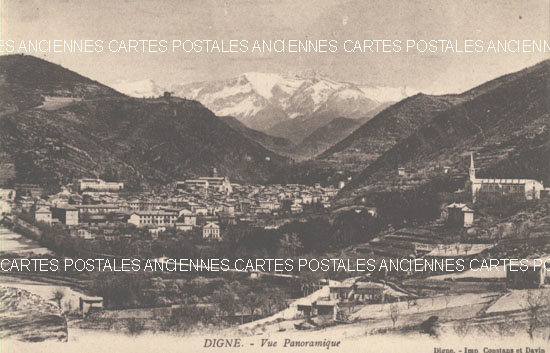 Cartes postales anciennes > CARTES POSTALES > carte postale ancienne > cartes-postales-ancienne.com Provence alpes cote d'azur Digne Les Bains