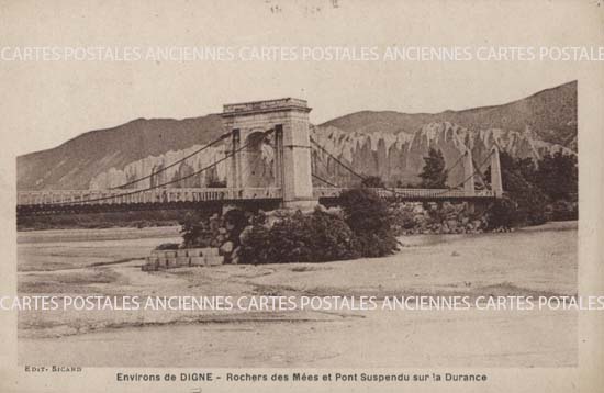 Cartes postales anciennes > CARTES POSTALES > carte postale ancienne > cartes-postales-ancienne.com Provence alpes cote d'azur Digne Les Bains