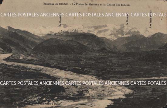 Cartes postales anciennes > CARTES POSTALES > carte postale ancienne > cartes-postales-ancienne.com Provence alpes cote d'azur Digne Les Bains