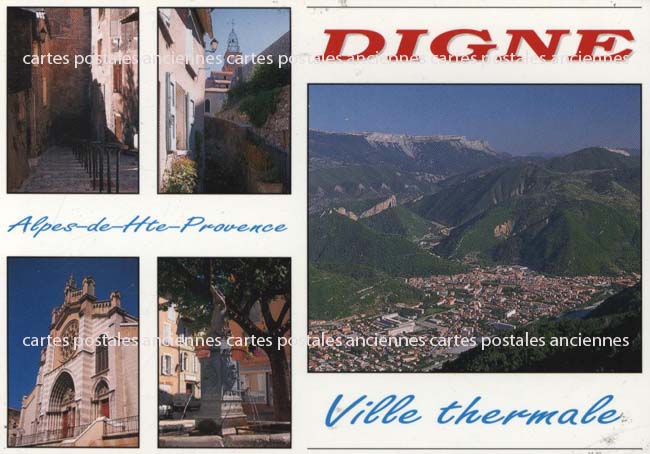 Cartes postales anciennes > CARTES POSTALES > carte postale ancienne > cartes-postales-ancienne.com Provence alpes cote d'azur Digne Les Bains