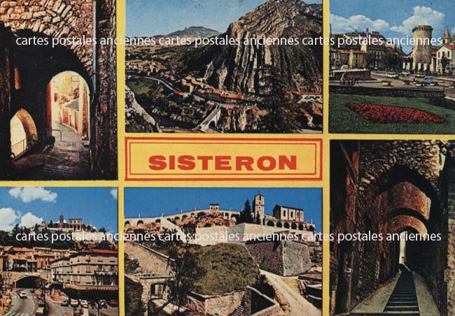 Cartes postales anciennes > CARTES POSTALES > carte postale ancienne > cartes-postales-ancienne.com Provence alpes cote d'azur Sisteron