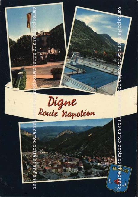 Cartes postales anciennes > CARTES POSTALES > carte postale ancienne > cartes-postales-ancienne.com Provence alpes cote d'azur Digne Les Bains