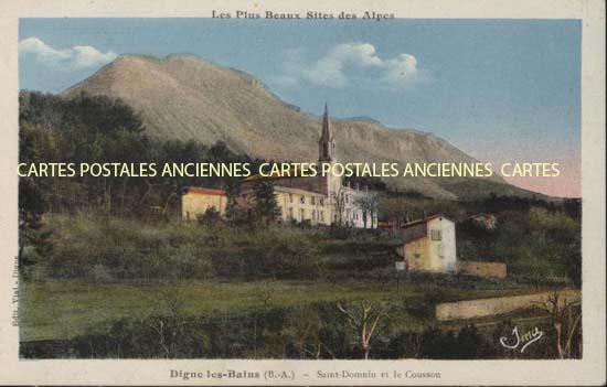 Cartes postales anciennes > CARTES POSTALES > carte postale ancienne > cartes-postales-ancienne.com  Digne Les Bains