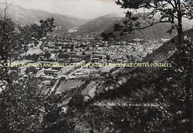 Cartes postales anciennes > CARTES POSTALES > carte postale ancienne > cartes-postales-ancienne.com Provence alpes cote d'azur Digne Les Bains