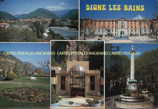 Cartes postales anciennes > CARTES POSTALES > carte postale ancienne > cartes-postales-ancienne.com  Digne Les Bains