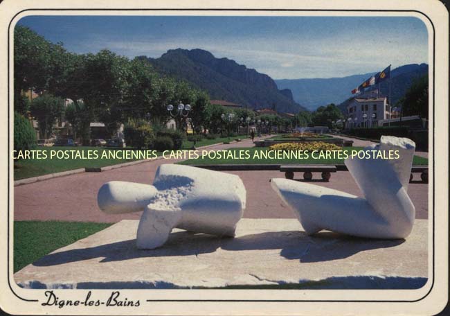 Cartes postales anciennes > CARTES POSTALES > carte postale ancienne > cartes-postales-ancienne.com Provence alpes cote d'azur Digne Les Bains