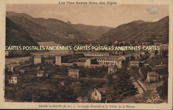 Cartes postales anciennes > CARTES POSTALES > carte postale ancienne > cartes-postales-ancienne.com  Digne Les Bains