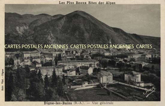 Cartes postales anciennes > CARTES POSTALES > carte postale ancienne > cartes-postales-ancienne.com  Digne Les Bains