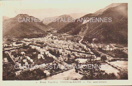 Cartes postales anciennes > CARTES POSTALES > carte postale ancienne > cartes-postales-ancienne.com Provence alpes cote d'azur Digne Les Bains