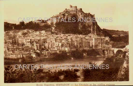 Cartes postales anciennes > CARTES POSTALES > carte postale ancienne > cartes-postales-ancienne.com Provence alpes cote d'azur Sisteron