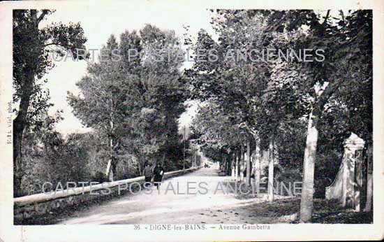 Cartes postales anciennes > CARTES POSTALES > carte postale ancienne > cartes-postales-ancienne.com Provence alpes cote d'azur Digne Les Bains