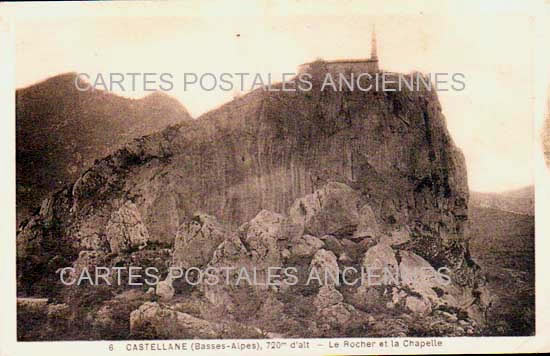 Cartes postales anciennes > CARTES POSTALES > carte postale ancienne > cartes-postales-ancienne.com  Castellane