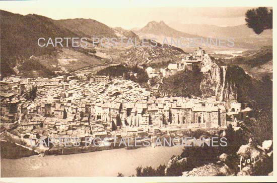 Cartes postales anciennes > CARTES POSTALES > carte postale ancienne > cartes-postales-ancienne.com Provence alpes cote d'azur Sisteron