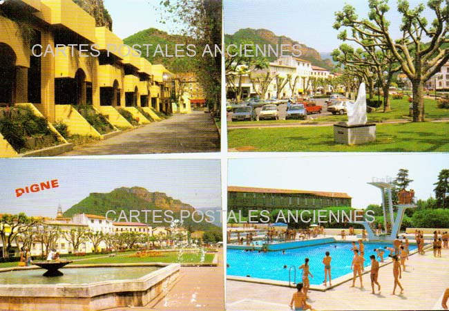 Cartes postales anciennes > CARTES POSTALES > carte postale ancienne > cartes-postales-ancienne.com  Digne Les Bains