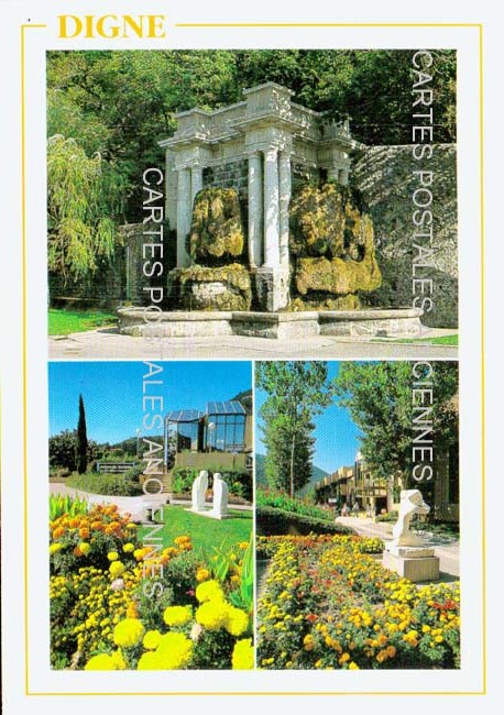 Cartes postales anciennes > CARTES POSTALES > carte postale ancienne > cartes-postales-ancienne.com Provence alpes cote d'azur Digne Les Bains