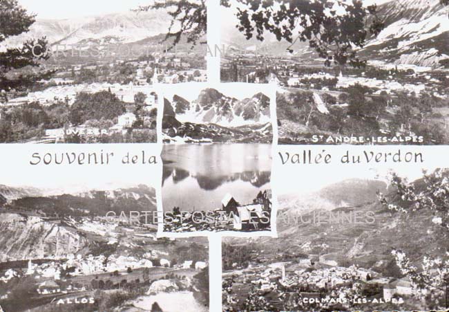 Cartes postales anciennes > CARTES POSTALES > carte postale ancienne > cartes-postales-ancienne.com Provence alpes cote d'azur Castellane