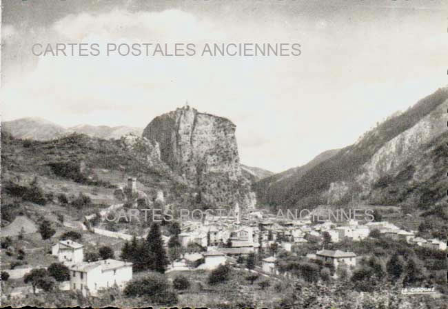 Cartes postales anciennes > CARTES POSTALES > carte postale ancienne > cartes-postales-ancienne.com Provence alpes cote d'azur Castellane