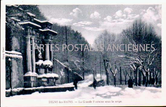 Cartes postales anciennes > CARTES POSTALES > carte postale ancienne > cartes-postales-ancienne.com Provence alpes cote d'azur Digne Les Bains