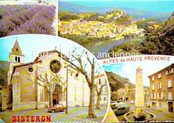 Cartes postales anciennes > CARTES POSTALES > carte postale ancienne > cartes-postales-ancienne.com Provence alpes cote d'azur Sisteron