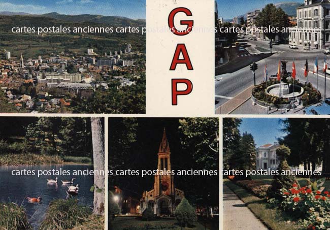 Cartes postales anciennes > CARTES POSTALES > carte postale ancienne > cartes-postales-ancienne.com Provence alpes cote d'azur Hautes alpes Gap