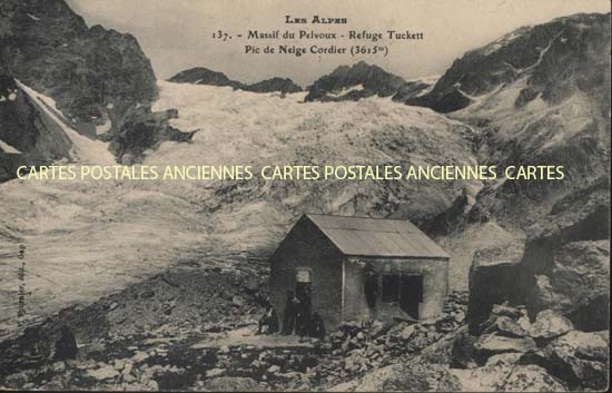 Cartes postales anciennes > CARTES POSTALES > carte postale ancienne > cartes-postales-ancienne.com Provence alpes cote d'azur Hautes alpes Pelvoux