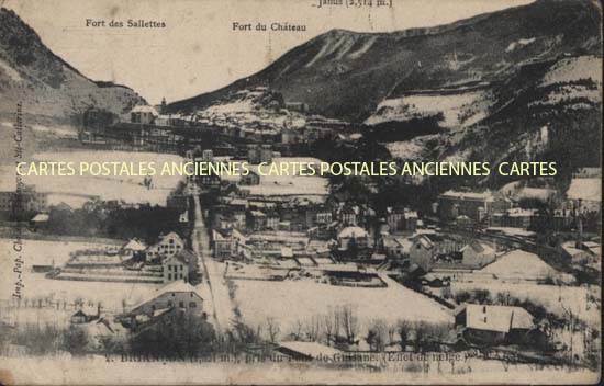 Cartes postales anciennes > CARTES POSTALES > carte postale ancienne > cartes-postales-ancienne.com Provence alpes cote d'azur Briancon