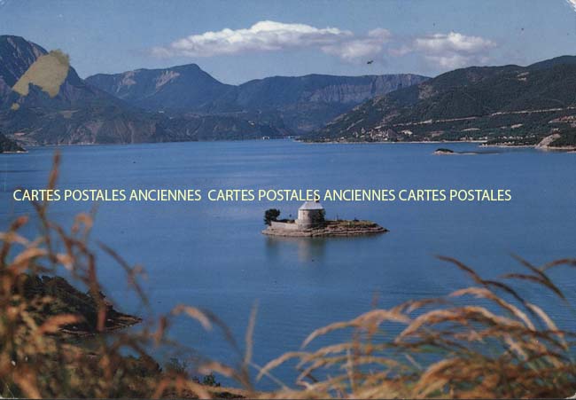 Cartes postales anciennes > CARTES POSTALES > carte postale ancienne > cartes-postales-ancienne.com Provence alpes cote d'azur Savines Le Lac