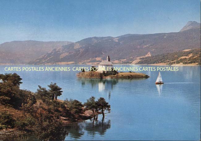 Cartes postales anciennes > CARTES POSTALES > carte postale ancienne > cartes-postales-ancienne.com Provence alpes cote d'azur Savines Le Lac