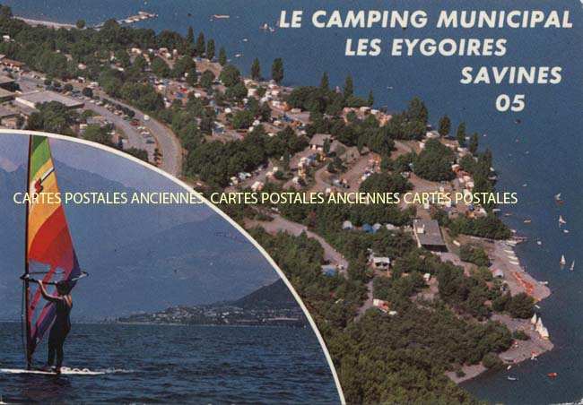 Cartes postales anciennes > CARTES POSTALES > carte postale ancienne > cartes-postales-ancienne.com Provence alpes cote d'azur Savines Le Lac