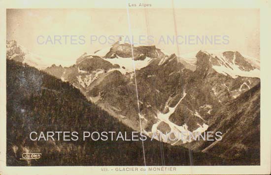 Cartes postales anciennes > CARTES POSTALES > carte postale ancienne > cartes-postales-ancienne.com Provence alpes cote d'azur Monetier Allemont