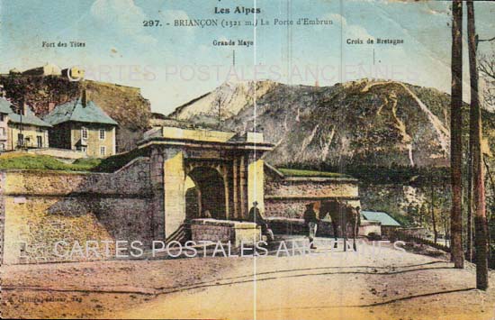 Cartes postales anciennes > CARTES POSTALES > carte postale ancienne > cartes-postales-ancienne.com Provence alpes cote d'azur Briancon