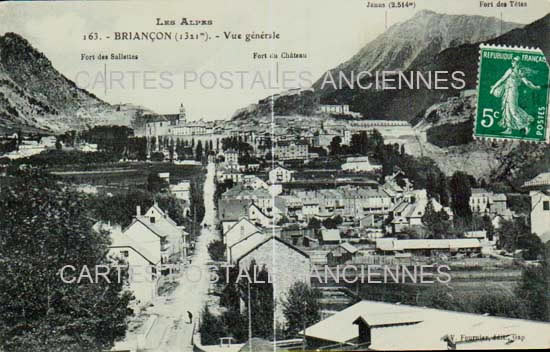 Cartes postales anciennes > CARTES POSTALES > carte postale ancienne > cartes-postales-ancienne.com Provence alpes cote d'azur Hautes alpes Briancon