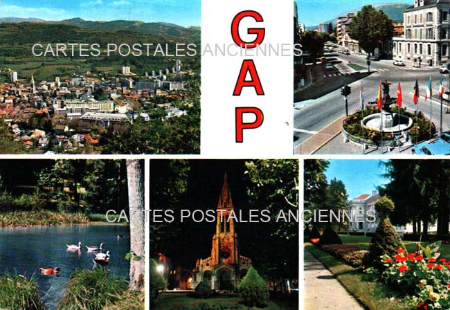 Cartes postales anciennes > CARTES POSTALES > carte postale ancienne > cartes-postales-ancienne.com Provence alpes cote d'azur Gap