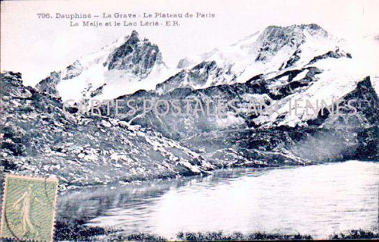 Cartes postales anciennes > CARTES POSTALES > carte postale ancienne > cartes-postales-ancienne.com Provence alpes cote d'azur Hautes alpes La Grave