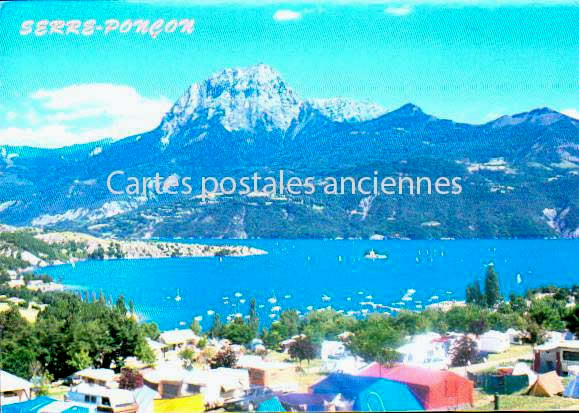 Cartes postales anciennes > CARTES POSTALES > carte postale ancienne > cartes-postales-ancienne.com  Savines Le Lac